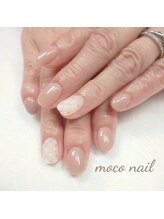 モコネイル(moco nail)/☆ワンカラー2本アート☆