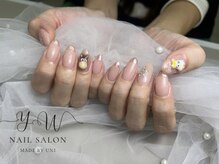 ユーネイル(YW nail)/フルアート＋パーツ