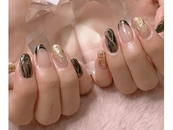 チェリーブロッサム(A CHERRY BLOSSOM)/ブラックとゴールドでおまかせ