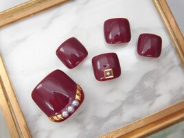 (1408)パールfootネイル