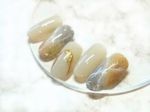 ネイルサロン マリキータ(MARIQUITA)/晩夏/初秋/大理石/マーブル