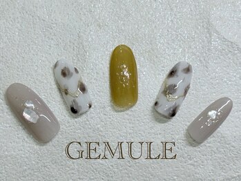 ネイルアンドアイラッシュ ジェムール 川越店(Nail&Eyelash GEMULE)/9月新作ネイル　