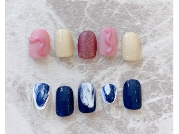 ネイルサロン ティフィン(tiffin)/~9月monthly design~