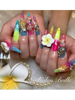 エスフィーネイルサロン ブリーユ(Esfy nailsalon Brille)/夏ネイル