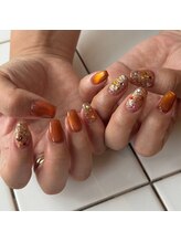 トライアンフ(TriumpH)/オレンジネイル♪