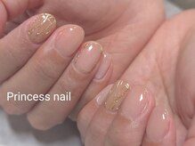 プリンセスネイル(Princess nail)/マグネット×ミラーアート9,400