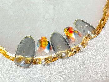 秋色モヤモヤぬりかけ