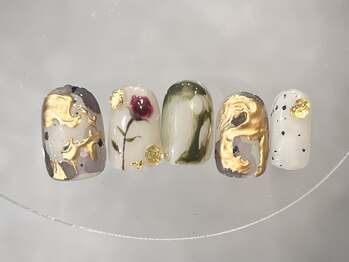 クレモアネイル 浦和店(CLEMORE NAIL)/ニュアンスローズネイル