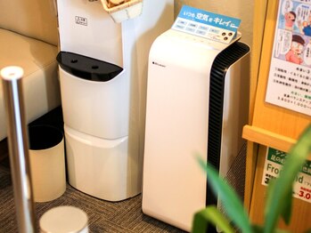 青山バランスアップ治療院/空気清浄機1