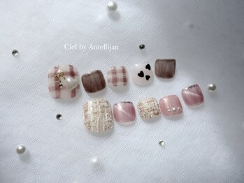 シエル バイ アンテリジャン(Ciel By Antellijan)/大人ガーリーネイル