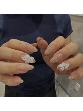 エーナイン イオンモール盛岡 前潟店/フラワーネイル