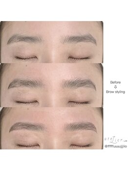 アトリエ プラス リム(atelier +LIM)/アイブロウスタイリング