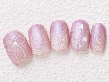 アイネイルズ 大宮店(I nails)/ピンクマグネット