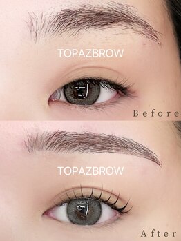 トパーズブロウ 宇都宮平松店(TOPAZ BROW)/まつ毛×眉毛セットメニュー