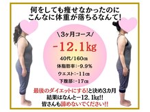 ビオ整体院 知立院/ダイエット実績(痩身/整体)