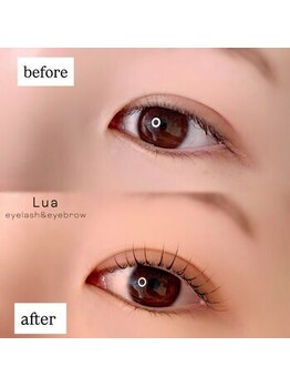 ルア(Lua)/まつげパーマ/束感デザイン