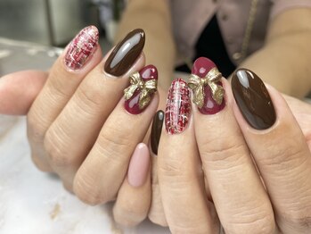 ミディプラス(middy plus)/バレンタインネイル