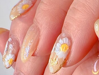 ネイルエルフ(Nail Aelf)/シアーフラワーネイル
