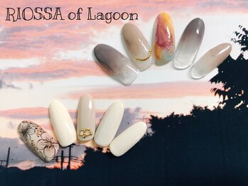 リオッサ オブ ラグーン(RIOSSA of Lagoon)/くすみパープルグラデーション