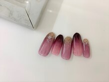 ネイルサロン アミ(Amie)/秋冬イチオシ♪ボルドーグラデ