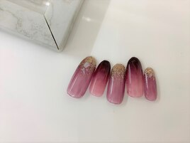 秋冬イチオシ♪ボルドーグラデ