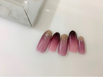 ネイルサロン アミ(Amie)/秋冬イチオシ♪ボルドーグラデ