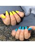 【ジュニアネイリスト】最新スカルプ★ワンカラーorラメグラ¥5980