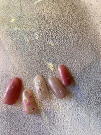 春先取り♪♪押し花nail