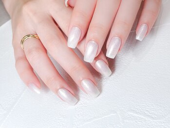 カシェット(Cachette)/ホワイトラメワンカラー