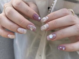 ぷっくりネイル