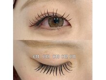 ブランアージュ(blanc age)/フラットラッシュCカール120本