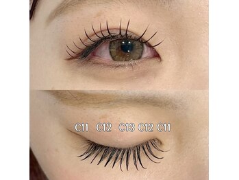 ブランアージュ(blanc age)/フラットラッシュCカール120本