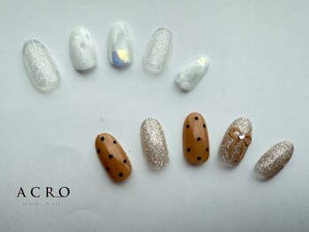 アクロネイル アンド アイ(ACRO NAIL&EYE)/2024 11月 定額トレンドコース3