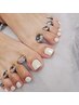 【初回他店オフ込み】フットミラーネイル¥7500→新規¥6500