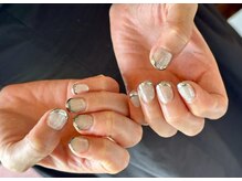 サラサネイルズ 代官山 恵比寿(sarasanails)/フレンチ/マグネット/ミラー