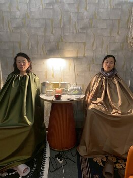 GBIJ 北千住サロンの写真/【身体から優しく整える至福の時間☆】2人で一緒に来店もOKなので、お友達やご家族と一緒に楽しめます♪