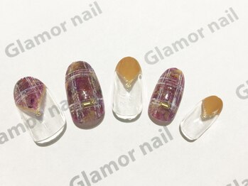グラマーネイル(Glamor nail)/☆新作☆定額ネイルBクラス¥7800