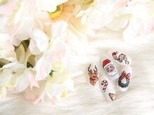 クリスタルネイル ボンベルタ橘店(CRYSTAL NAIL)/クリスマスネイル