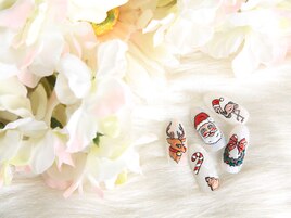 クリスマスネイル