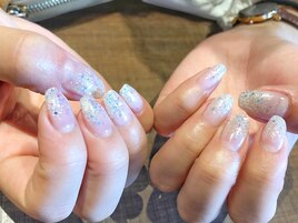 ラメグラデーション♪