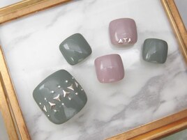 (1410)スタッズfootネイル