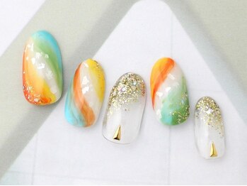 キャンアイドレッシー ヨコハマ元町店(Can I Dressy)/【NEW】レインボーネイル