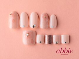 桜ネイル◇上￥11077/下￥12155