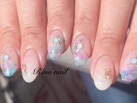 クリア感ネイル