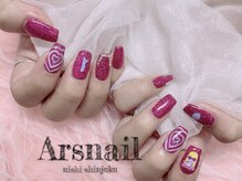アルスネイル(Ars nail)/バービーピンクネイル