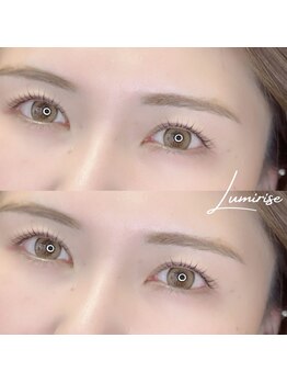 ルミライズ(Lumirise)/お客様デザイン#まつげパーマ
