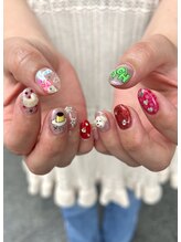 アース ネイルアンドアイラッシュ 札幌駅前店(EARTH Nail&Eyelash)/お任せdesign【asuka】