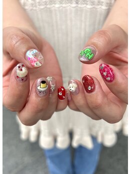 アース ネイルアンドアイラッシュ 札幌駅前店(EARTH Nail&Eyelash)/お任せdesign【asuka】