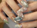 個性派ニュアンスネイル