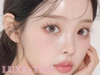 リュクス(Luxe+TKM HANATEN)の写真/《抜け感あるボリュームEYEになれる♪》カラーエクステ豊富☆嬉しい下まつげメニューも◎【放出/今福鶴見】